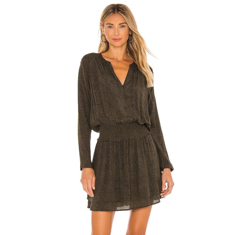 Rails - Jasmine Olive Speckled Dress (M)